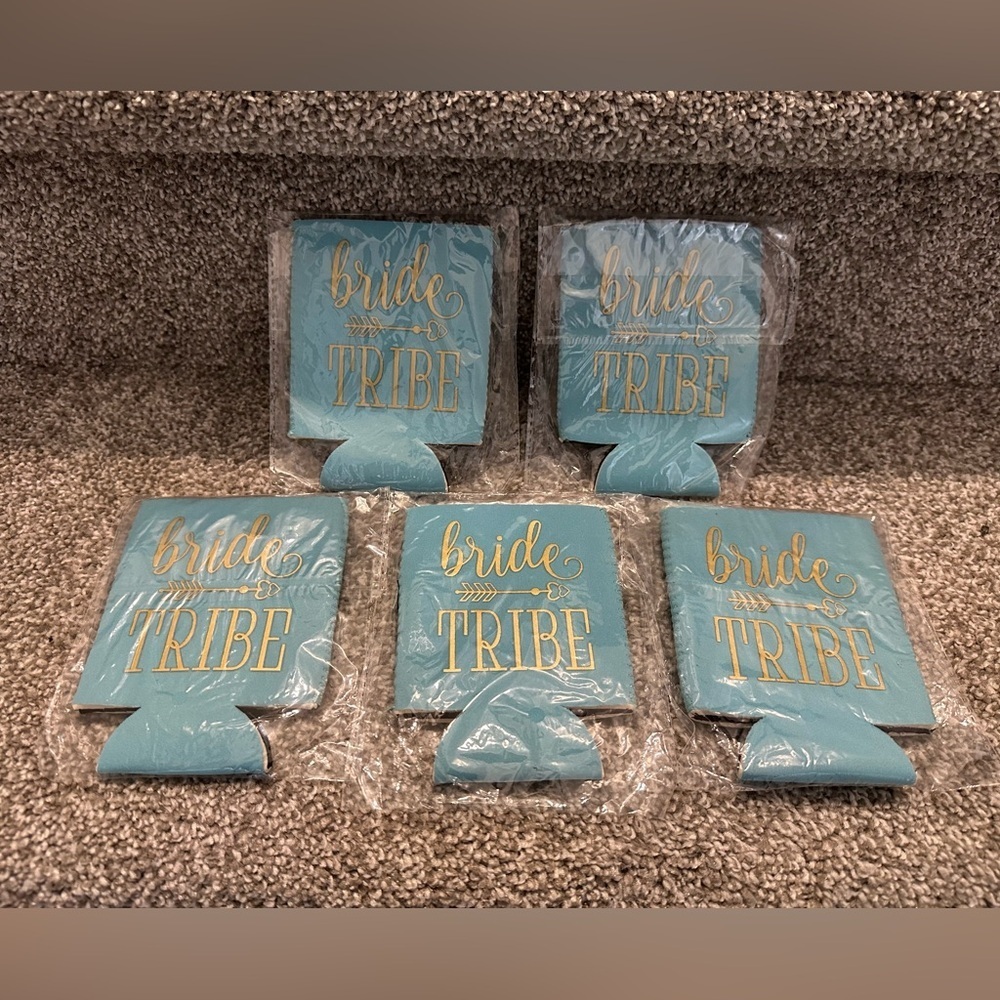 Bride Tribe Can Coolers x5